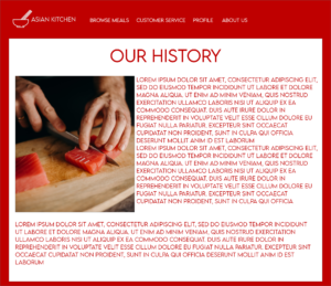 Our History Page